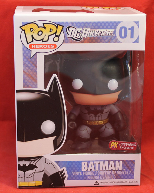 DC Universe Pop! Vinyl Figure - #01 Batman Previews Exclusive DC Universe Pop! Vinyl Figure - #01 Batman Previews Exclusive