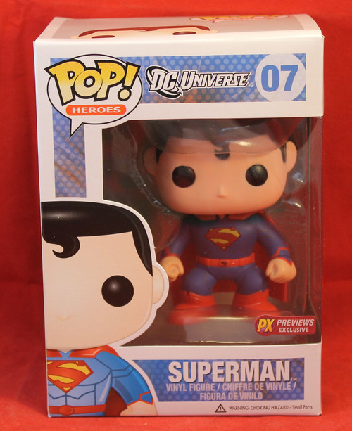 DC Universe Pop! Vinyl Figure - #07 Superman Previews Exclusive