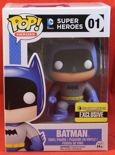 DC Universe Pop! Vinyl Figure 75th Rainbow Batman - #01 Blue DC Universe Pop! Vinyl Figure 75th Rainbow Batman - #01 Blue