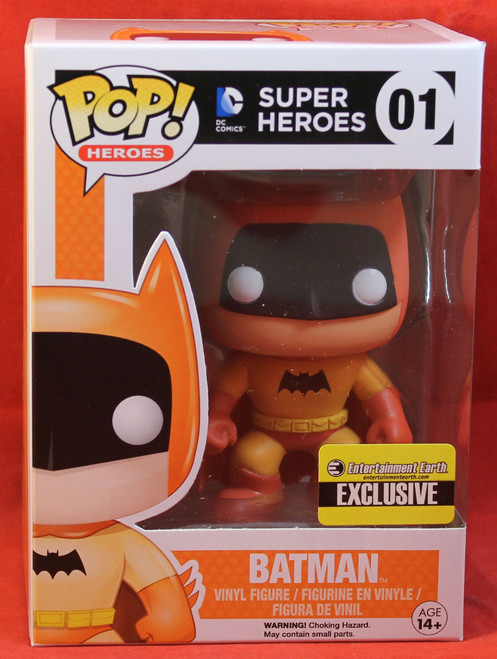 DC Universe Pop! Vinyl Figure 75th Rainbow Batman - #01 Orange