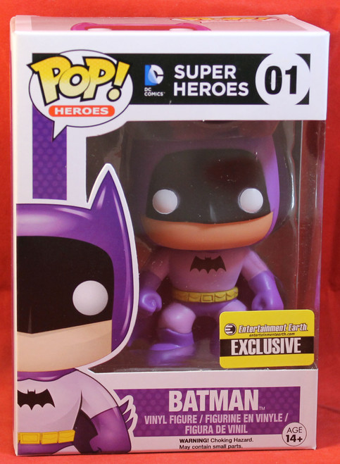 DC Universe Pop! Vinyl Figure 75th Rainbow Batman - #01 Purple DC Universe Pop! Vinyl Figure 75th Rainbow Batman - #01 Purple