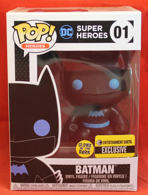 DC Universe Pop! Vinyl Figure Glow In Dark #01 Batman DC Universe Pop! Vinyl Figure Glow In Dark #01 Batman