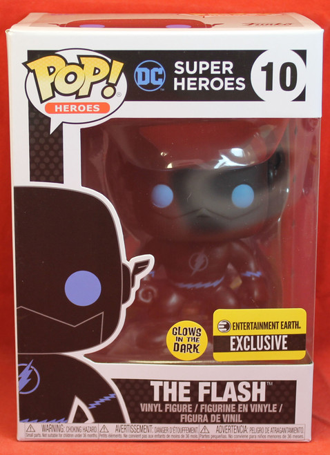 DC Universe Pop! Vinyl Figure Glow In Dark #10 Flash DC Universe Pop! Vinyl Figure Glow In Dark #10 Flash