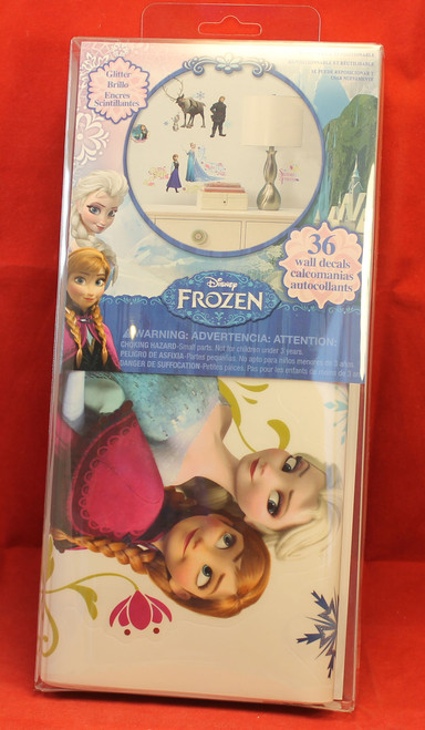 Disney Frozen 36 Wall Decals Room Decor Stickers Anna Elsa Kristoff Olaf - NEW!