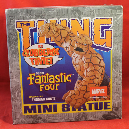 Marvel Bowen Mini Statue From Fantastic Four 5.5" #0985 of 4000 The Thing