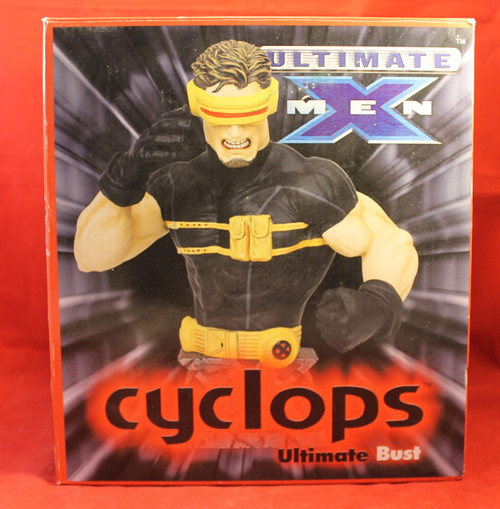 Marvel Diamond Select Bust Statue Ultimate X-Men 7" Limited to 10,000 - Cyclops Marvel Diamond Select Bust Statue Ultimate X-Men 7" Limited to 10,000 - Cyclops