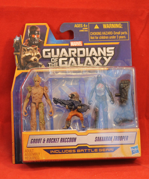 Marvel Guardians of the Galaxy - Mini Figures 2.5" - Groot Rocket Raccoon Sakaaran Trooper