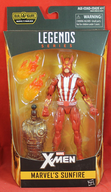 Marvel Legends - BAF Warlock 6" Action Figure - Sunfire Marvel Legends - BAF Warlock 6" Action Figure - Sunfire