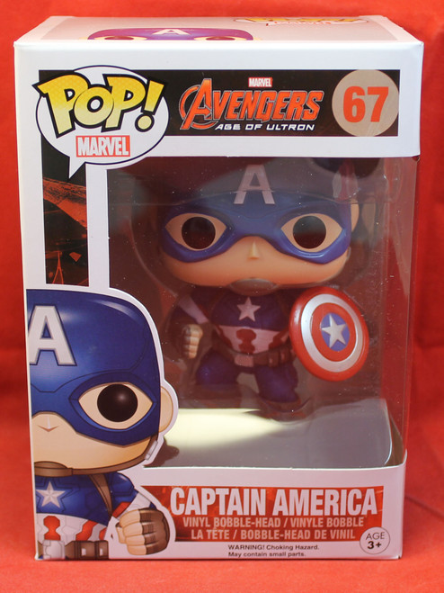 Marvel Pop! Vinyl Figure Avengers Age Ultron - 67 Captain America