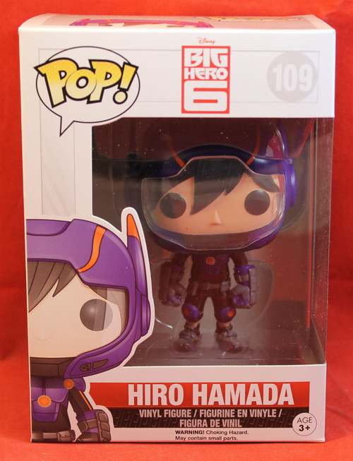 Marvel Pop! Vinyl Figure Big Hero 6 - 109 Hiro Hamada Marvel Pop! Vinyl Figure Big Hero 6 - 109 Hiro Hamada