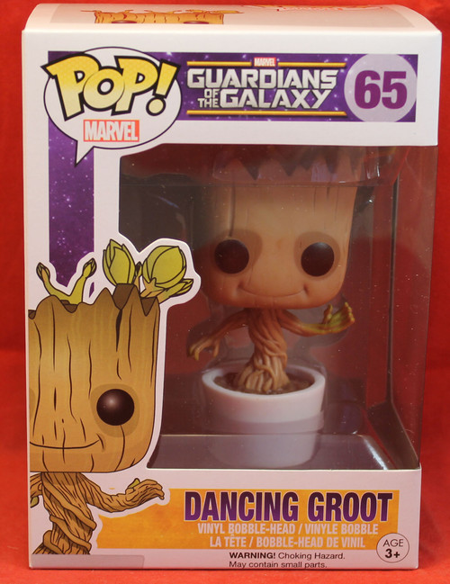 Marvel Pop! Vinyl Figure Guardians of the Galaxy - 65 Dancing Groot Bobble Head