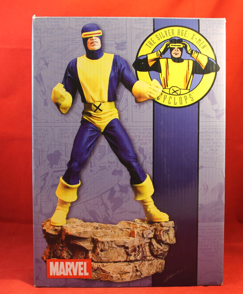 Marvel X-Men Silver Age Medium Statue Diamond Select - Cyclops Marvel X-Men Silver Age Medium Statue Diamond Select - Cyclops