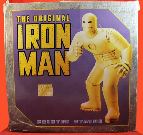 Porcelain Statue 10.5" Tall - Original Iron Man Gold #1,646 of 4,000