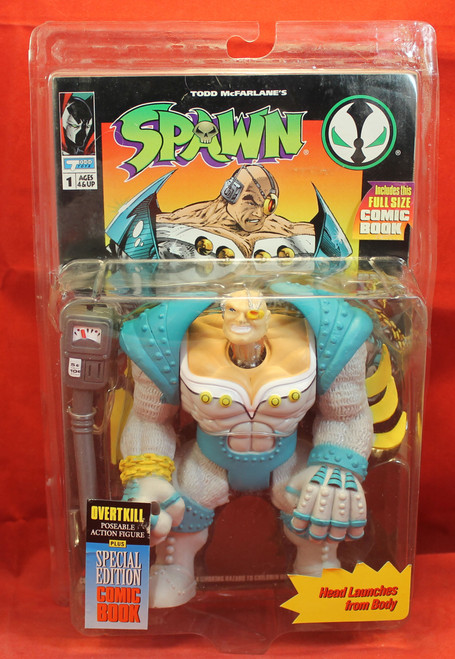 Spawn - Action Figure - Overtkill Blue "A"