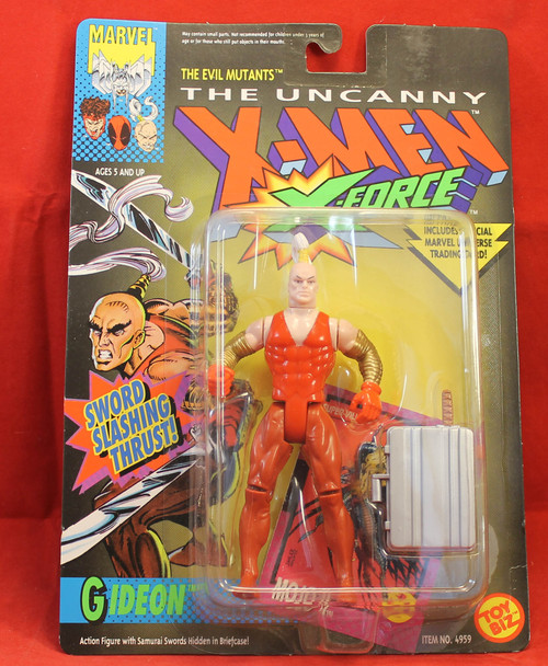 Uncanny X-Men X-Force - Action Figure -1992 Toy Biz - Gideon