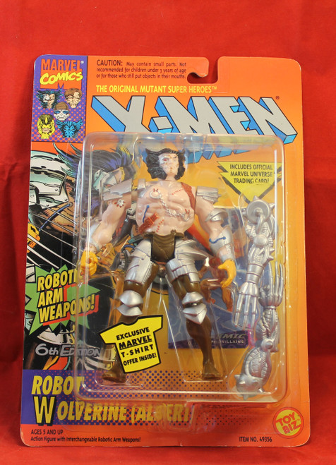 X-Men - 6th Edition - Action Figures - 1994 Toy Biz - Robot Wolverine