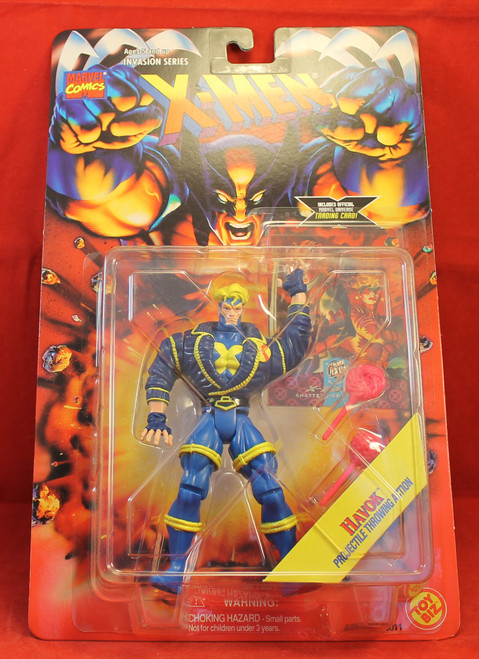 X-Men - Invasion Series - Action Figure - 1995 Toy Biz - Havok