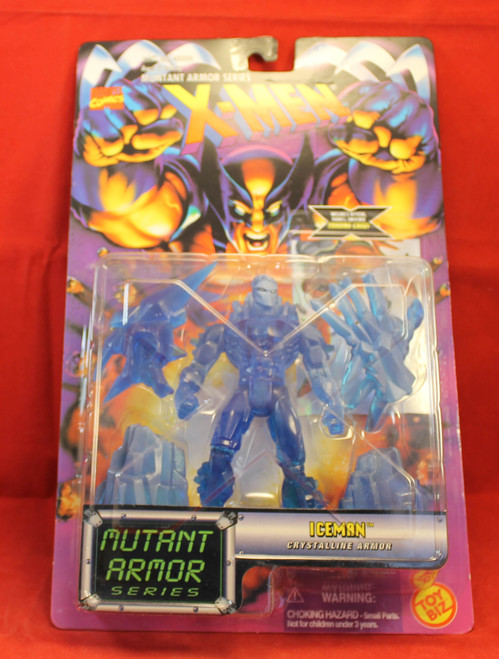 X-Men - Mutant Armor Series - Action Figure - 1996 Toy Biz - Iceman