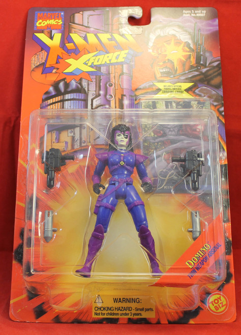 X-Men X-Force - Action Figure - 1995 Toy Biz - Domino