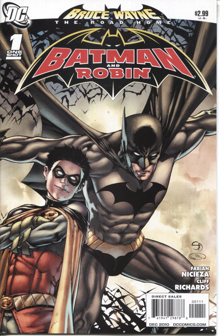 Batman and Robin (2009 Series) #1 A Road Home NM- 9.2