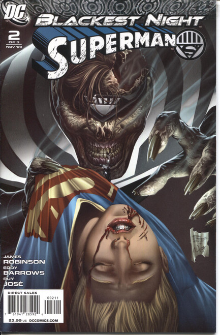 Blackest Night Superman #2 A NM- 9.2 Blackest Night Superman #2 A NM- 9.2