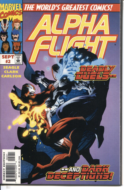 Alpha Flight (1997 Series) #2 B NM- 9.2