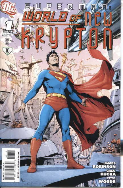 Superman World of New Krypton #1 NM- 9.2 Superman World of New Krypton #1 NM- 9.2