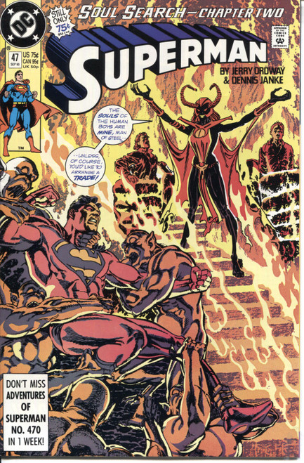 Superman (1987 Series) #47 NM- 9.2