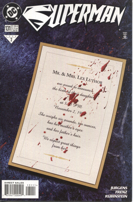 Superman (1987 Series) #131 NM- 9.2