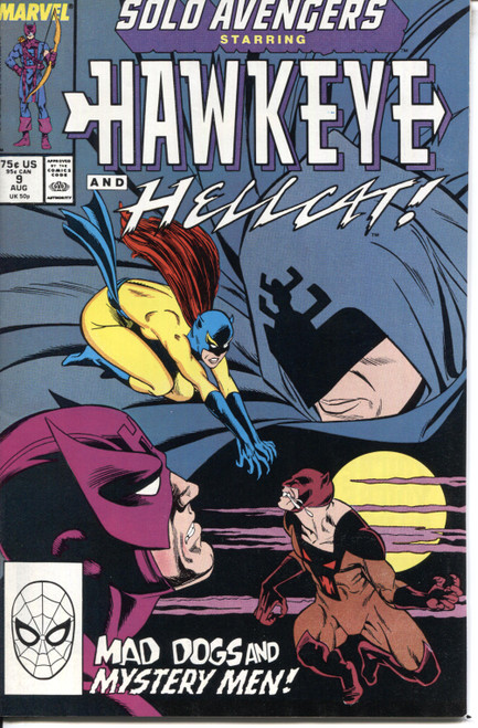 Solo Avengers Hawkeye (1987 Series) #9 NM- 9.2 Solo Avengers Hawkeye (1987 Series) #9 NM- 9.2