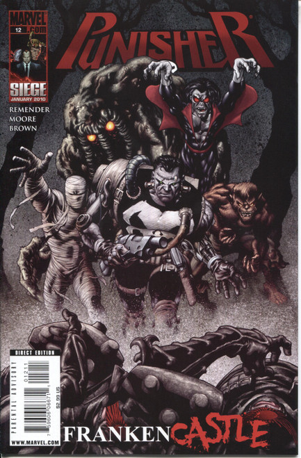 Punisher (2009 Series) #12 NM- 9.2 Punisher (2009 Series) #12 NM- 9.2