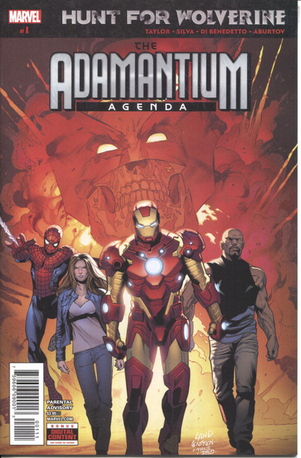Hunt for Wolverine Adamantium Agenda #1 A NM- 9.2 Hunt for Wolverine Adamantium Agenda #1 A NM- 9.2