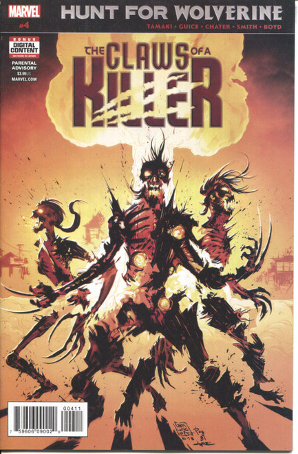 Hunt for Wolverine Claws of a Killer #4 A NM- 9.2