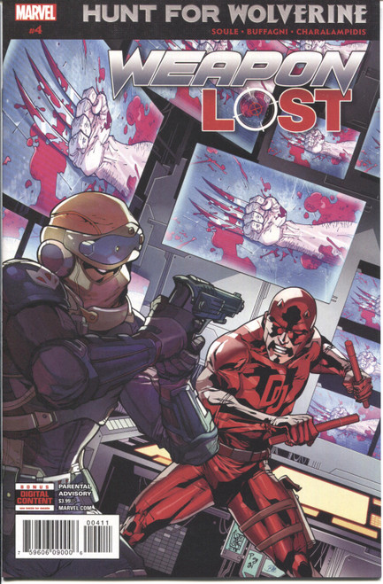 Hunt for Wolverine Weapon Lost #4 A NM- 9.2