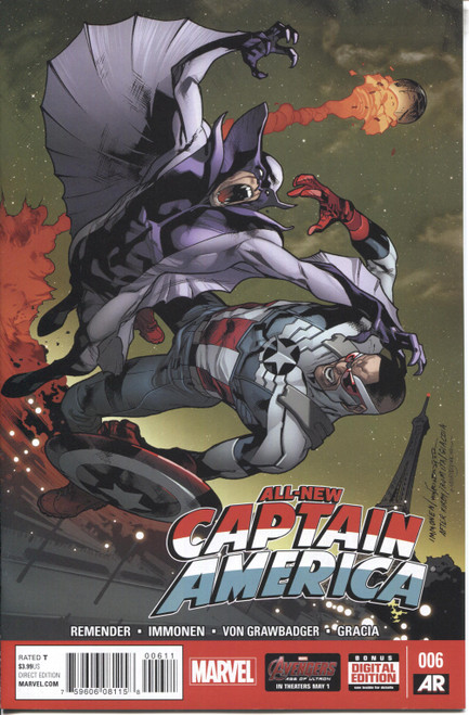 All New Captain America (2015 Series) #6 A NM- 9.2