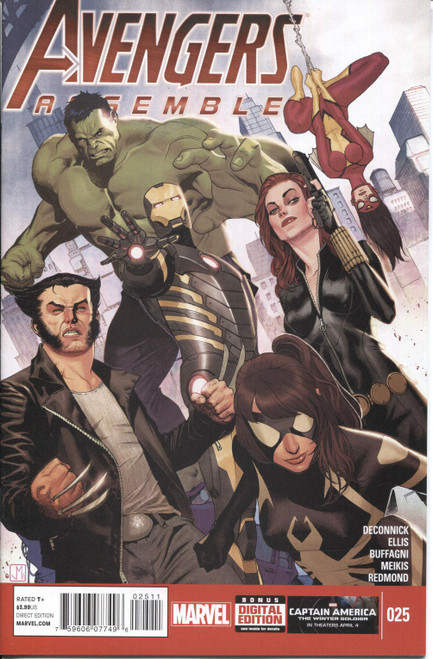 Avengers Assemble (2013 Series) #25 NM- 9.2 Avengers Assemble (2013 Series) #25 NM- 9.2