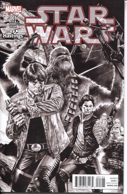 Star Wars (2015 Series) #1 B Hastings NM- 9.2 Star Wars (2015 Series) #1 B Hastings NM- 9.2