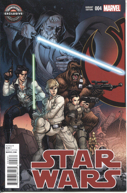 Star Wars (2015 Series) #4 A Gamestop NM- 9.2 Star Wars (2015 Series) #4 A Gamestop NM- 9.2