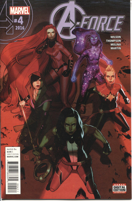 A-Force (2016 Series) #4 NM- 9.2 A-Force (2016 Series) #4 NM- 9.2