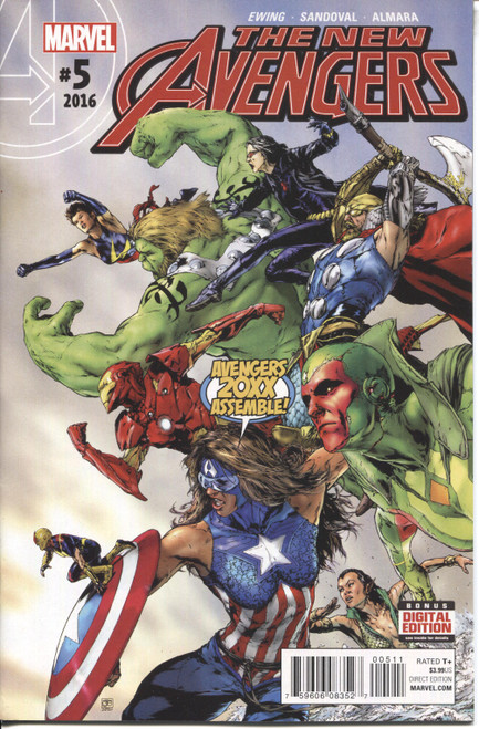 New Avengers (2015 Series) #5 A NM- 9.2