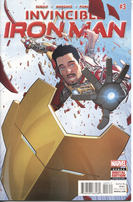 Invincible Iron Man (2015 Series) #3 A NM- 9.2 Invincible Iron Man (2015 Series) #3 A NM- 9.2