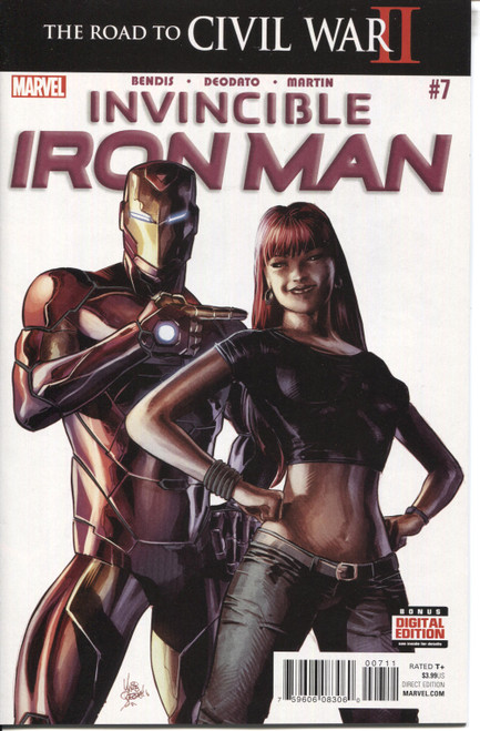 Invincible Iron Man (2015 Series) #7 A NM- 9.2