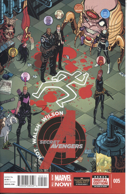 Secret Avengers (2014 Series) #5 NM- 9.2