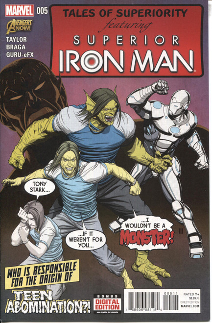 Superior Iron Man (2014 Series) #5 NM- 9.2