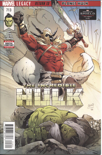 Incredible Hulk (2017 Series) #713 A NM- 9.2