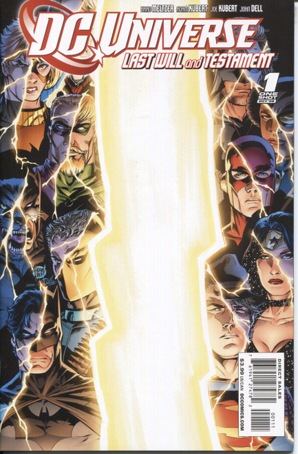 DCU Last Will Testament #1 A NM- 9.2