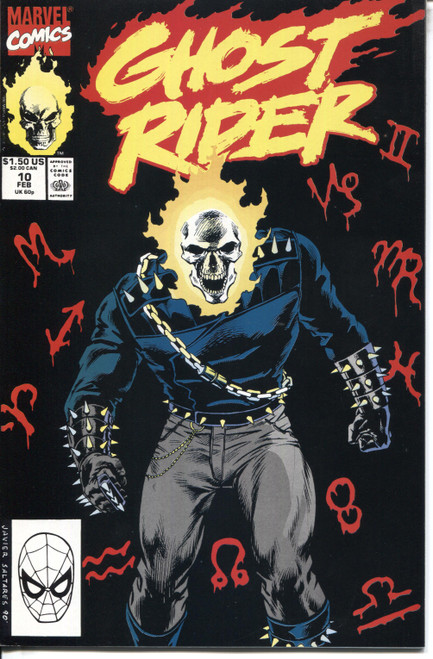 Ghost Rider (1990 Series) #10 NM- 9.2