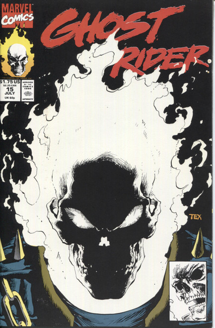 Ghost Rider (1990 Series) #15 NM- 9.2 Ghost Rider (1990 Series) #15 NM- 9.2