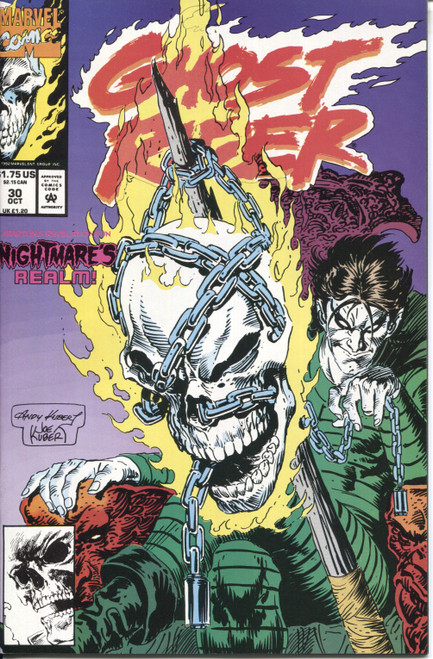 Ghost Rider (1990 Series) #30 NM- 9.2 Ghost Rider (1990 Series) #30 NM- 9.2