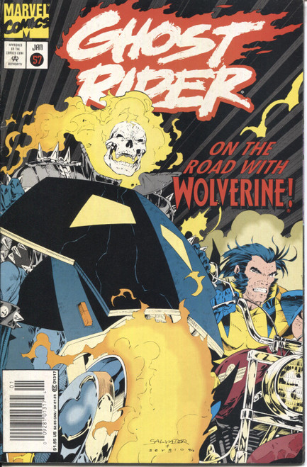 Ghost Rider (1990 Series) #57 Newsstand FN 6.0 Ghost Rider (1990 Series) #57 Newsstand FN 6.0